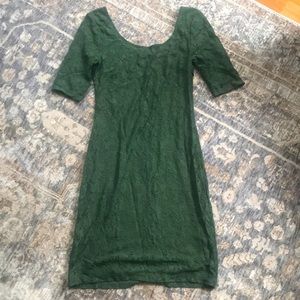 Green Lace Dress from BR